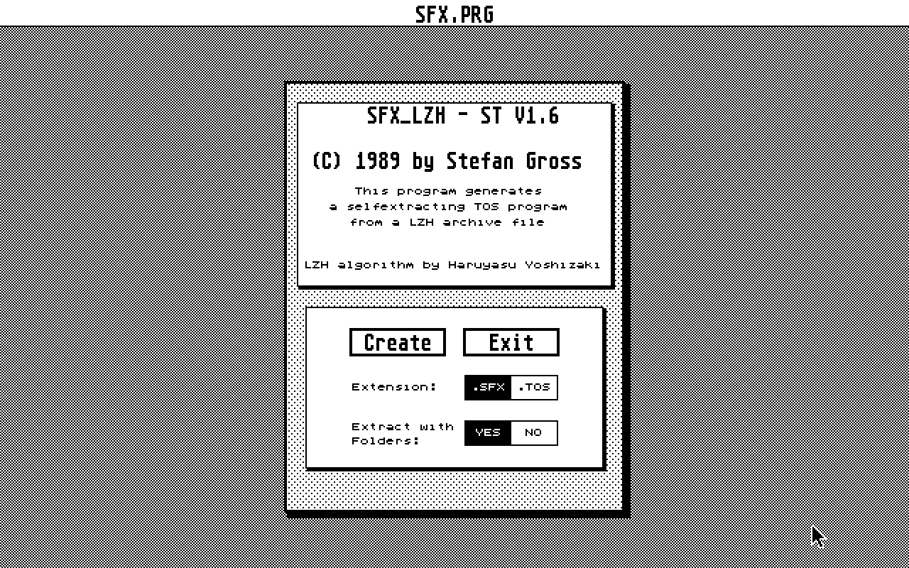 SFX_LZH — screenshot 1